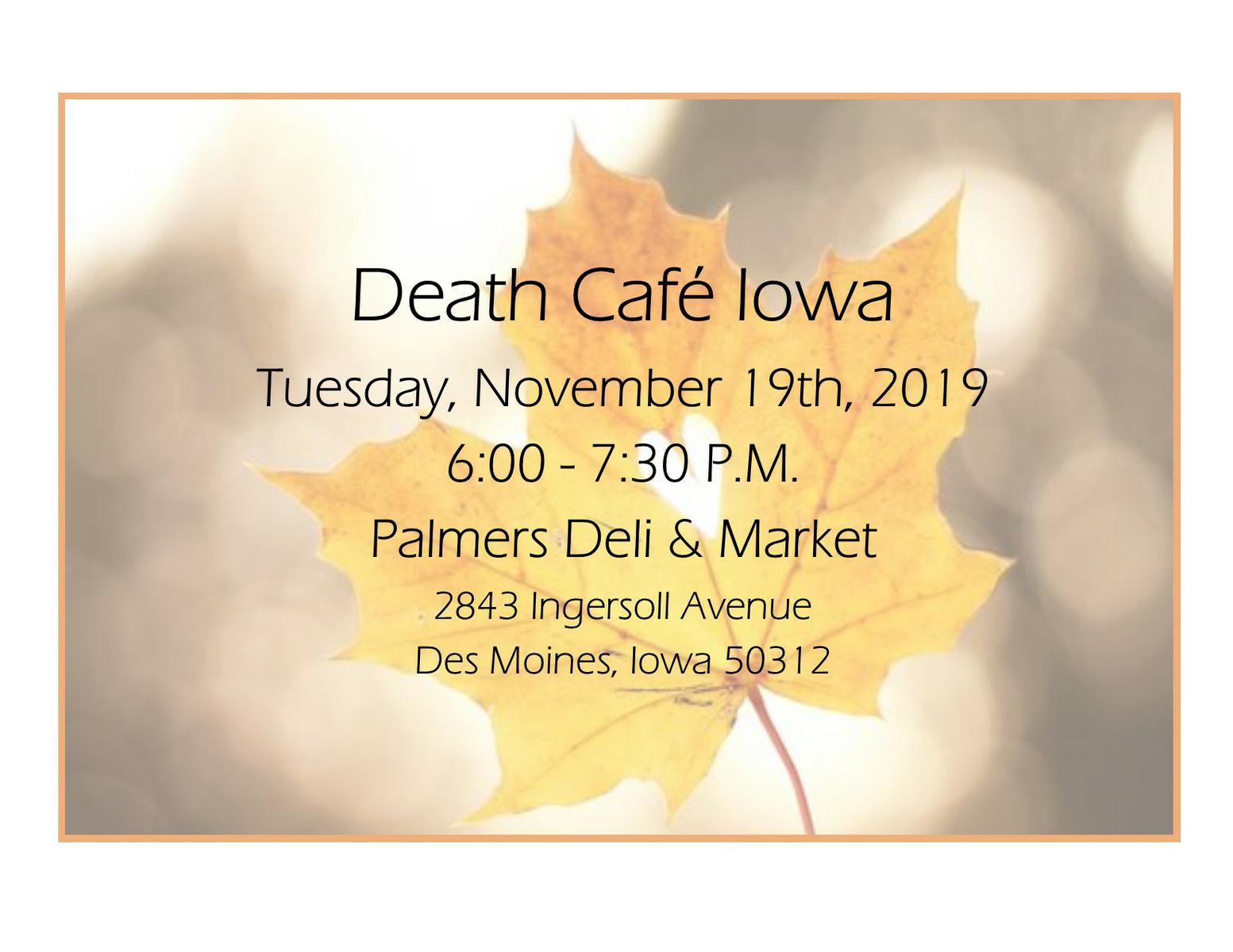 Death Cafe Iowa