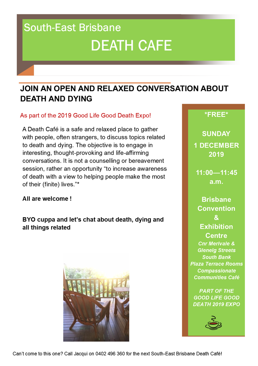 South-East Brisbane Death Cafe