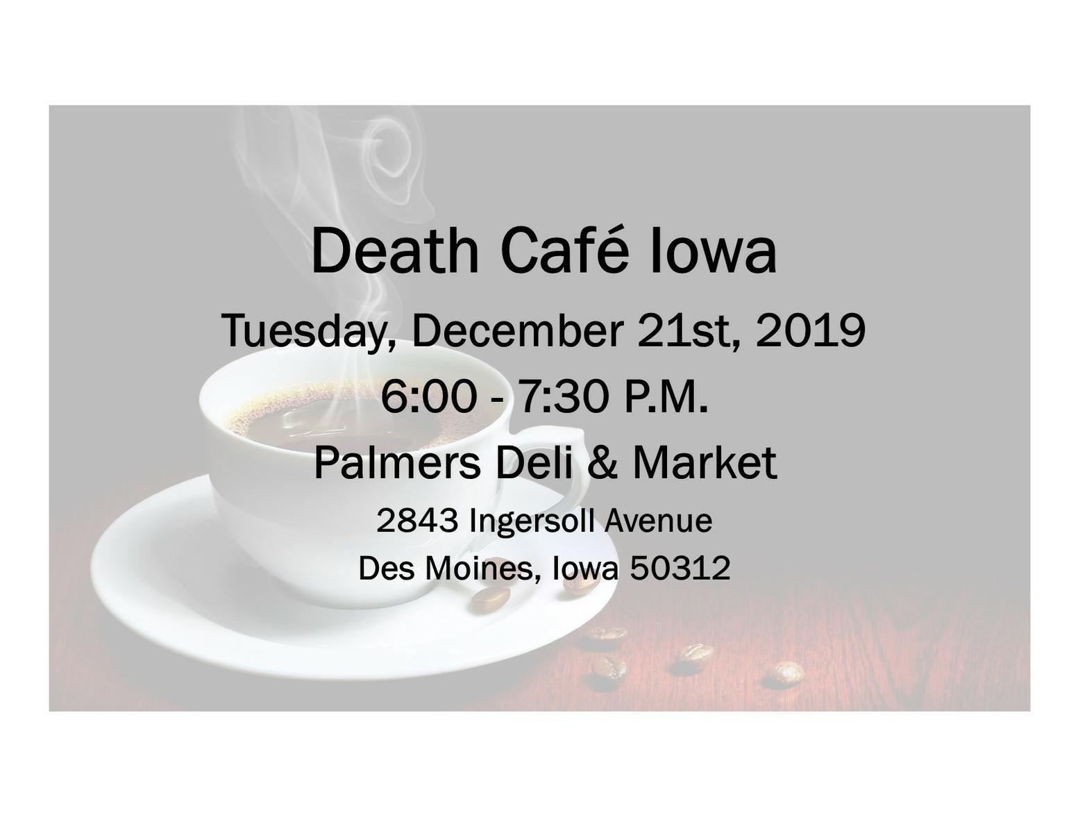 Death Cafe Iowa