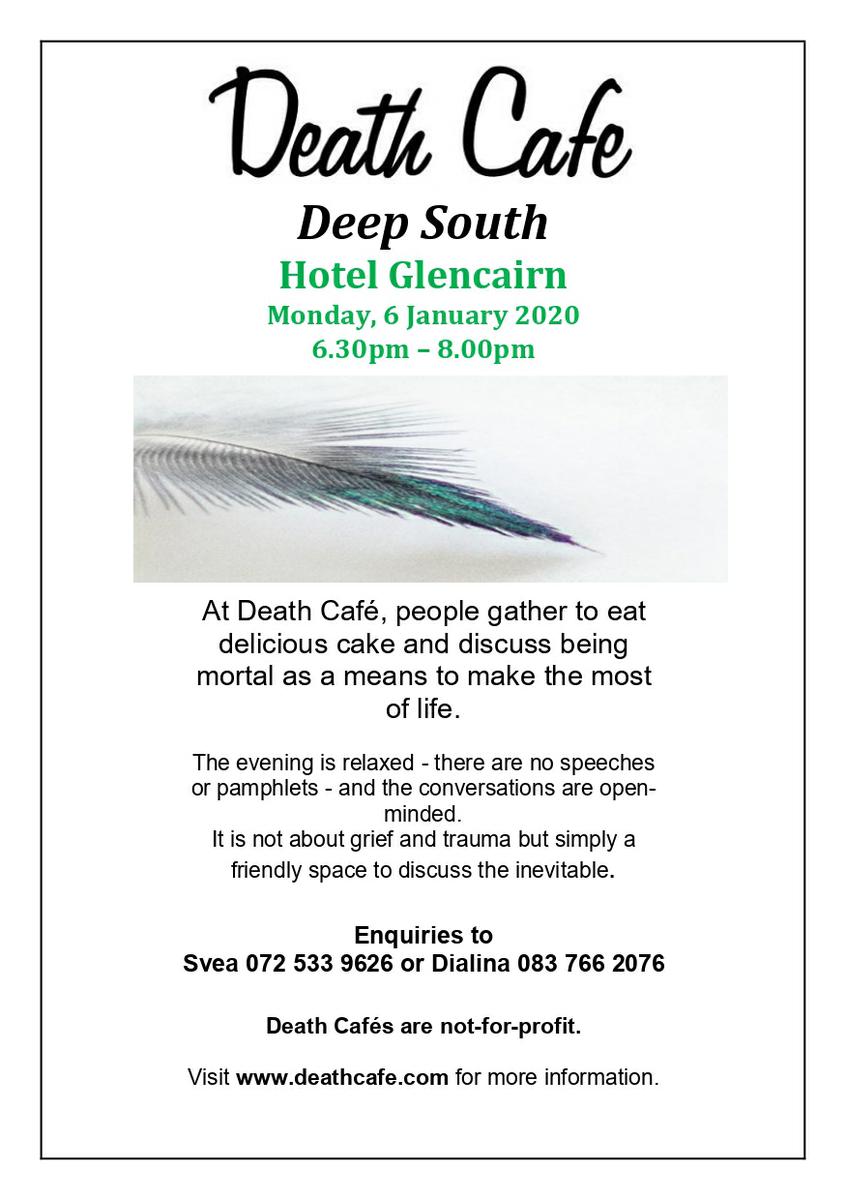 Glencairn Simonstown Death Cafe - Deep South