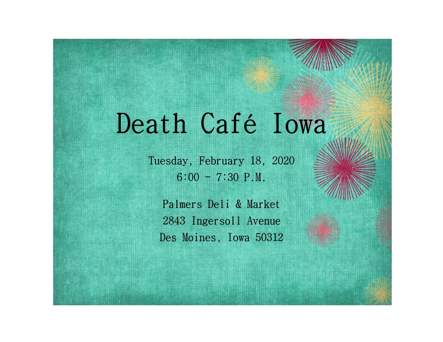 Death Cafe Iowa