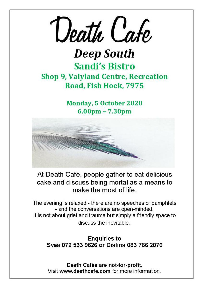 Death Cafe Deep South - South Africa