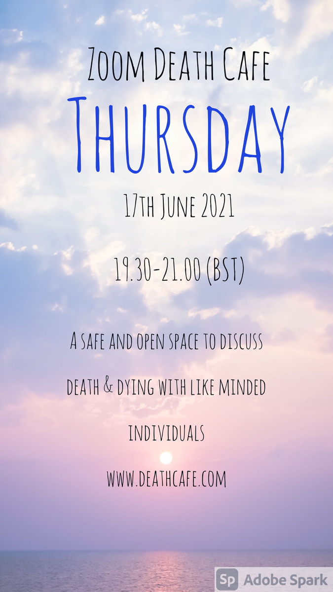 Online Upminster Death Cafe BST 