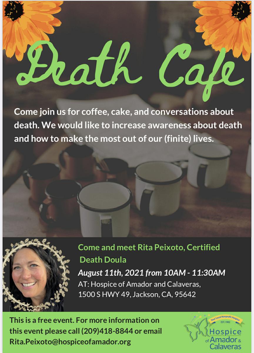 Death Cafe ~ PDT ~ Jackson, CA