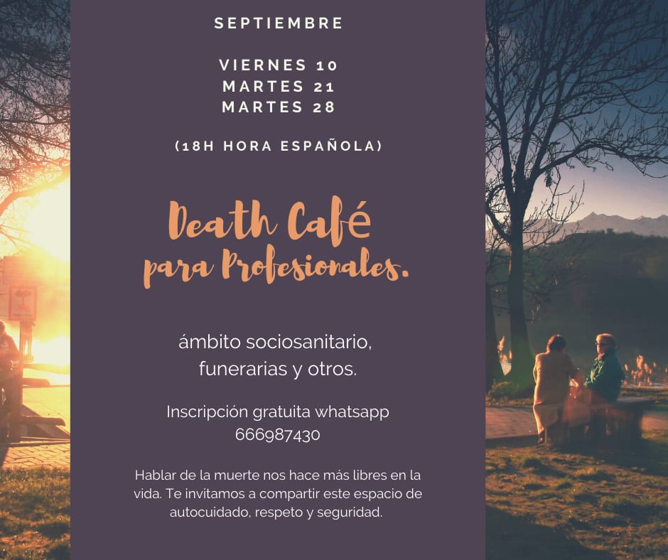 Death Cafe para profesionales