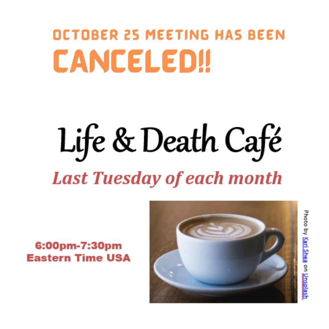 Life & Death Cafe - Online EDT