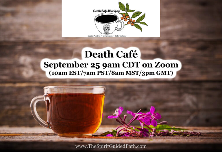 September Online Death Cafe CDT