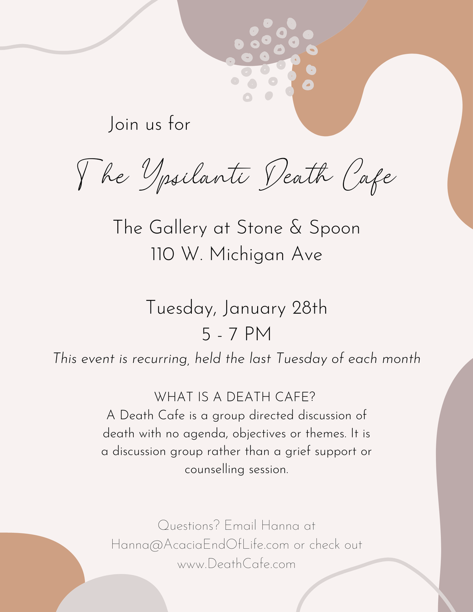 Ypsilanti Death Cafe