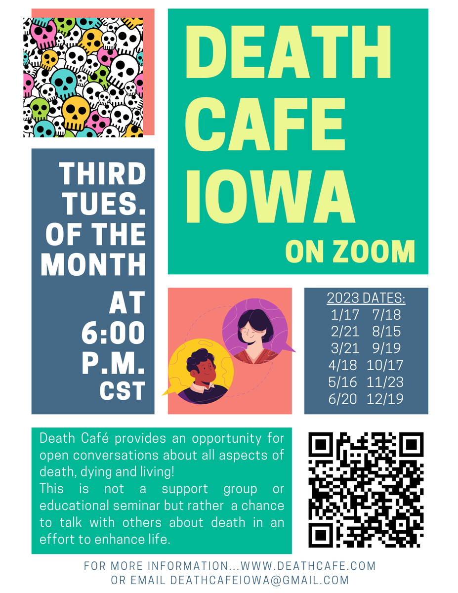 Virtual Death Cafe Iowa