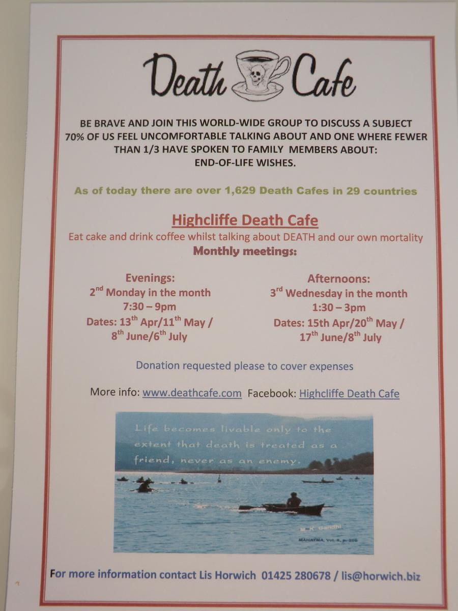 Highcliffe Death Cafe