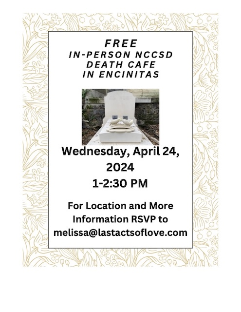 NCCSD In-Person Death Cafe Encinitas 