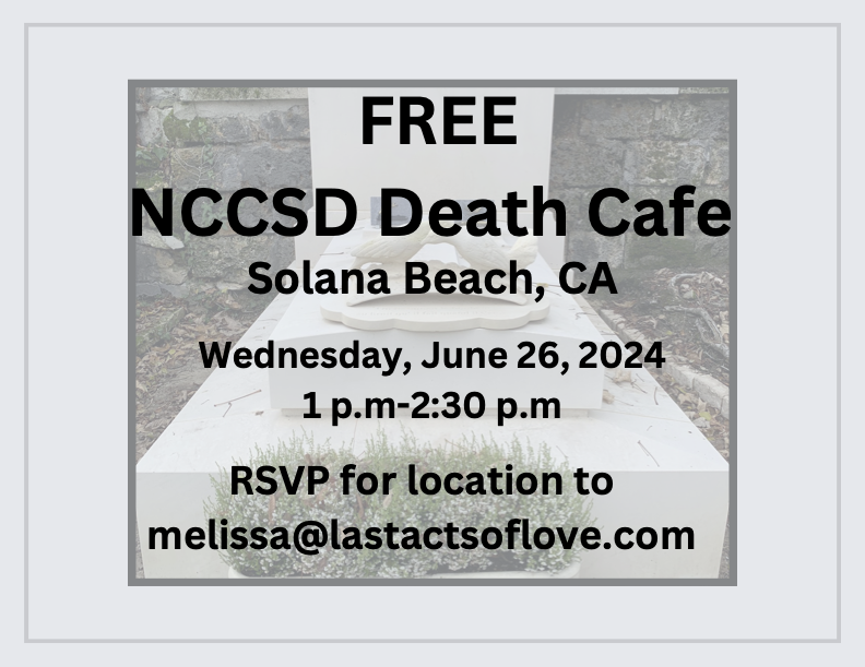 NCCSD In-Person Death Cafe Solana Beach