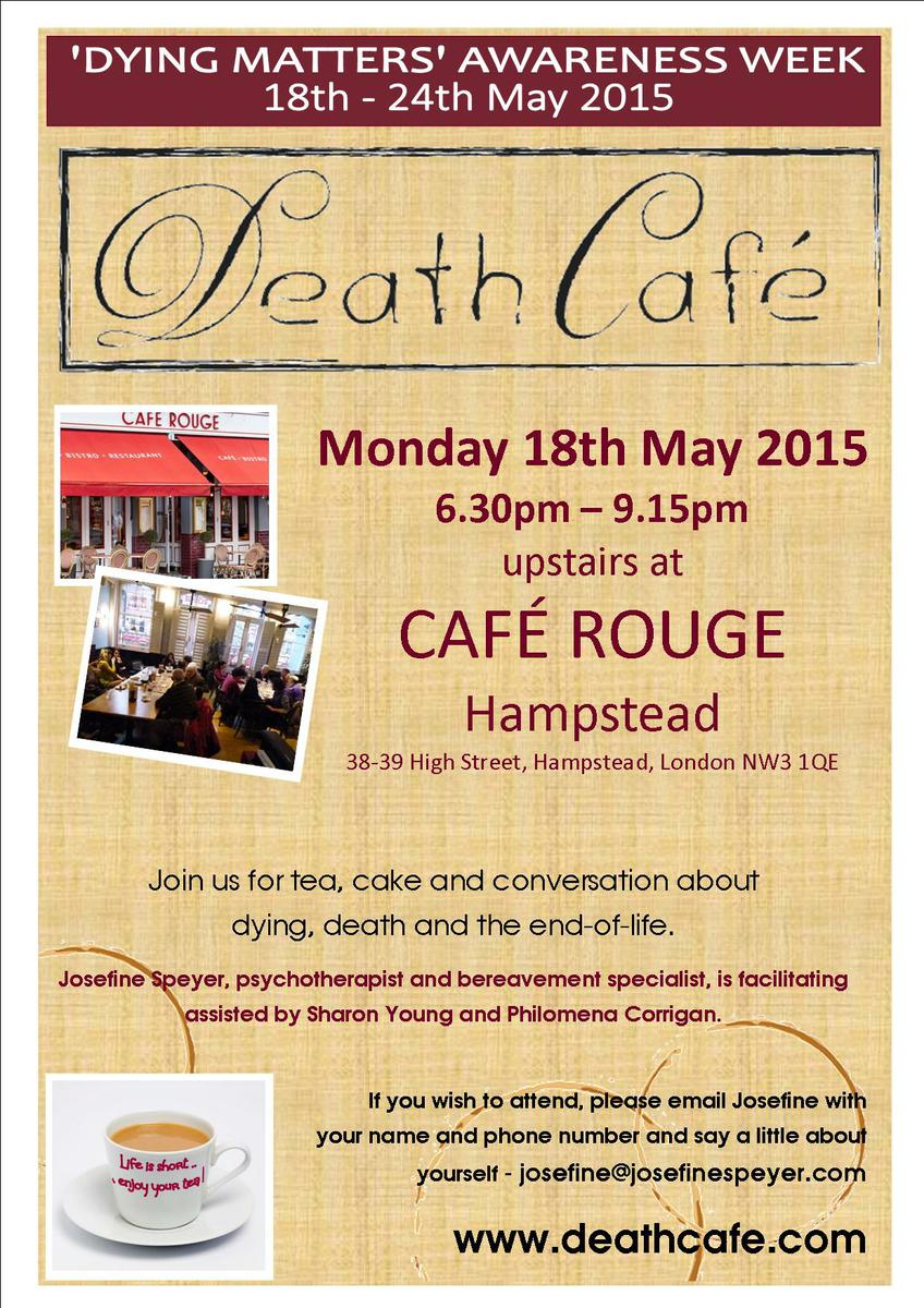 22nd Death Cafe Hampstead, London, UK