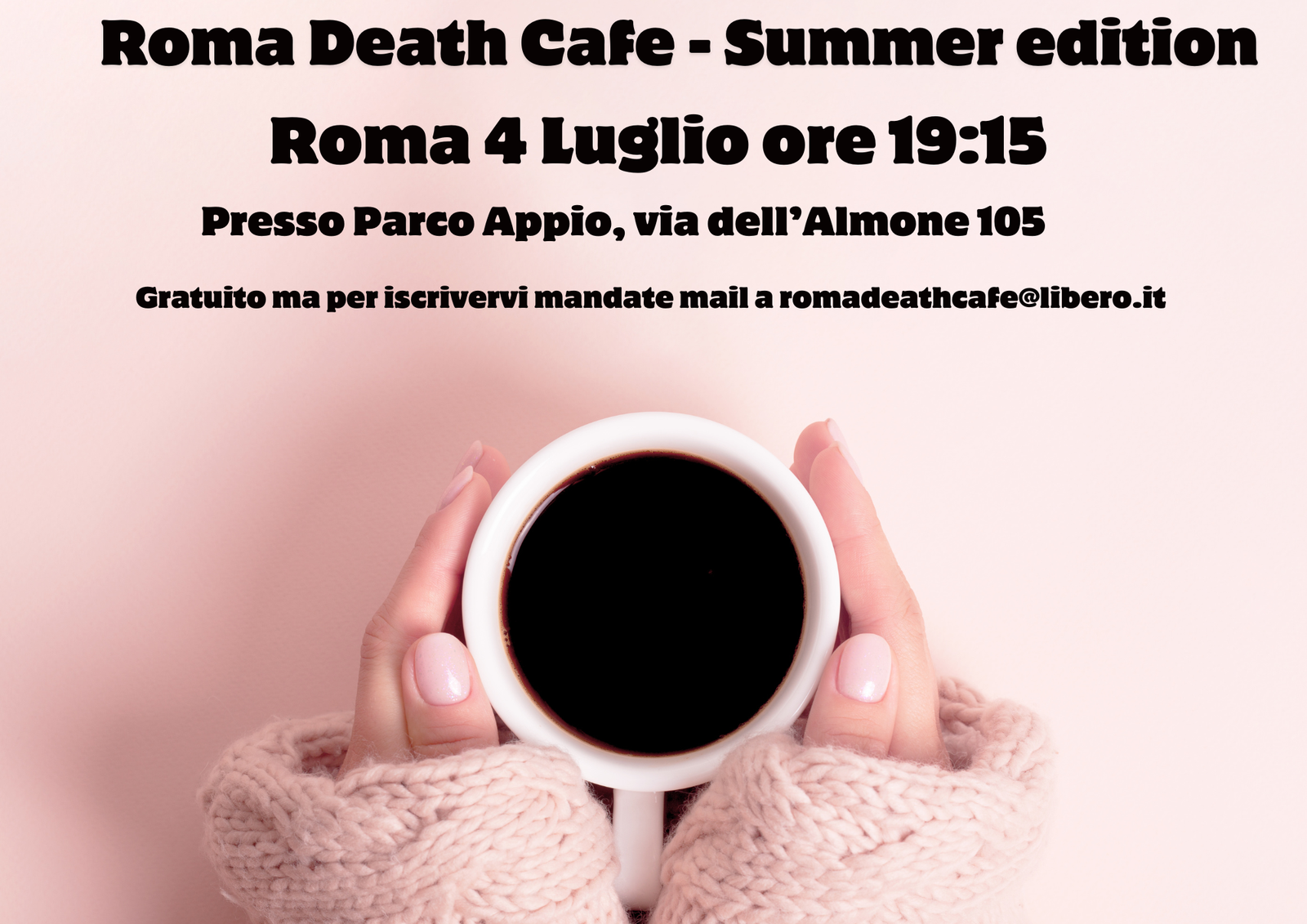 Roma Death Cafe - Summer edition