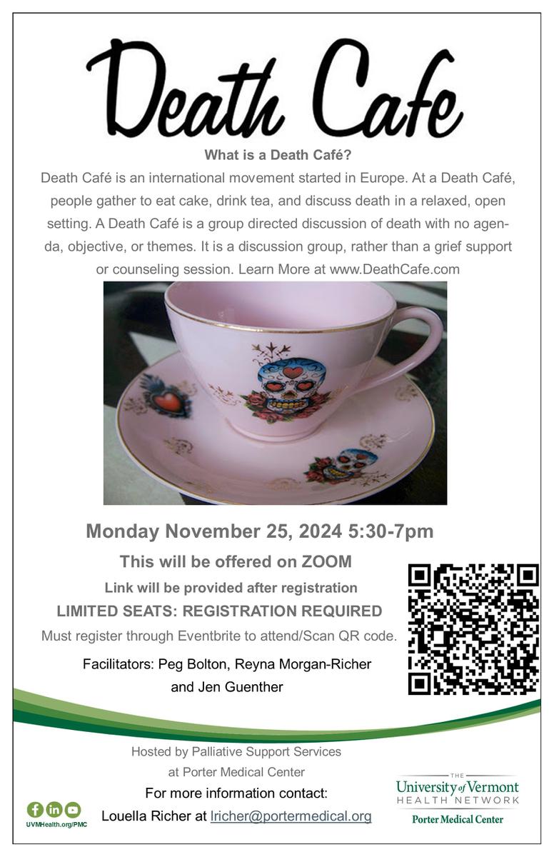 Death Cafe of Addison County, VT