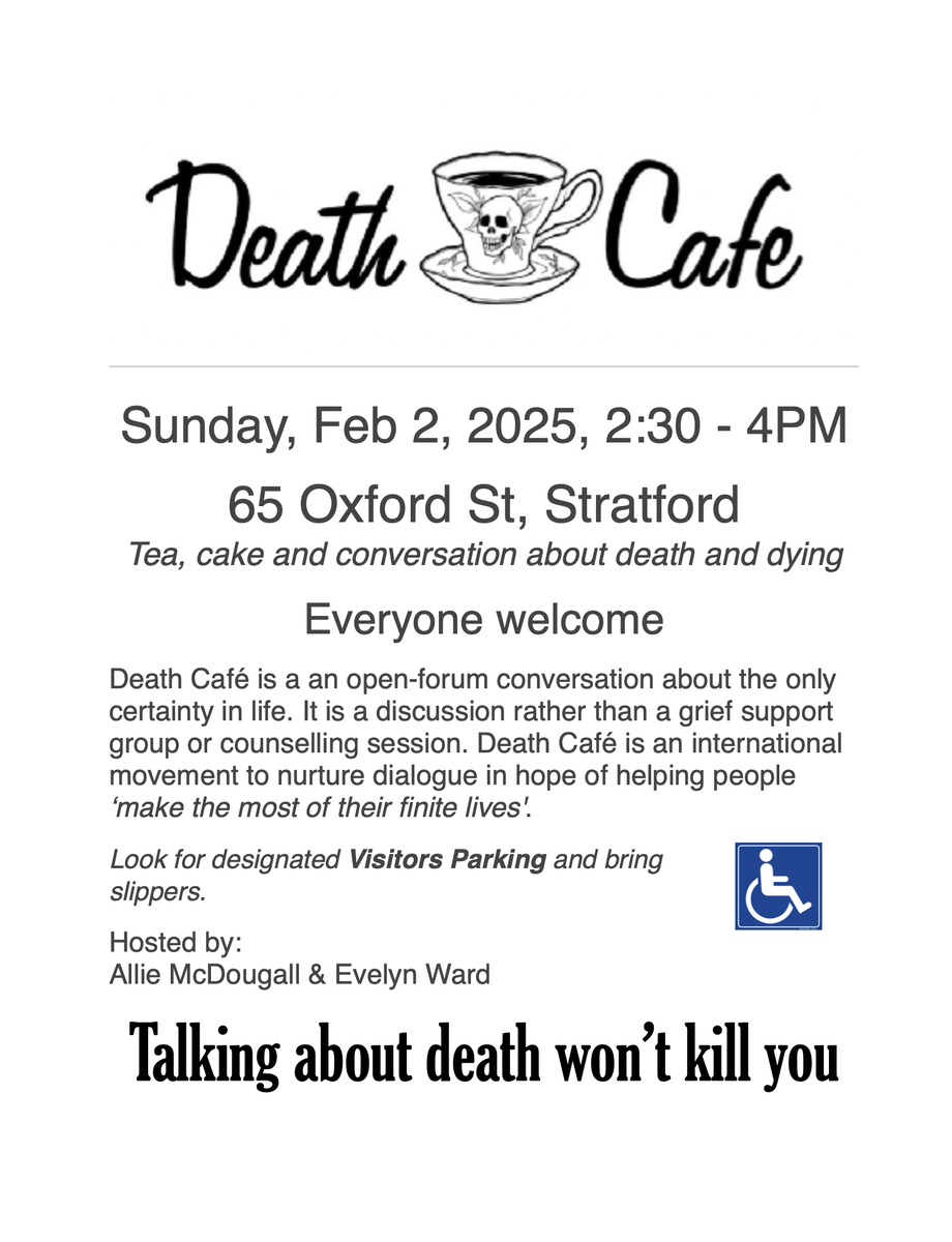 Death Cafe Stratford