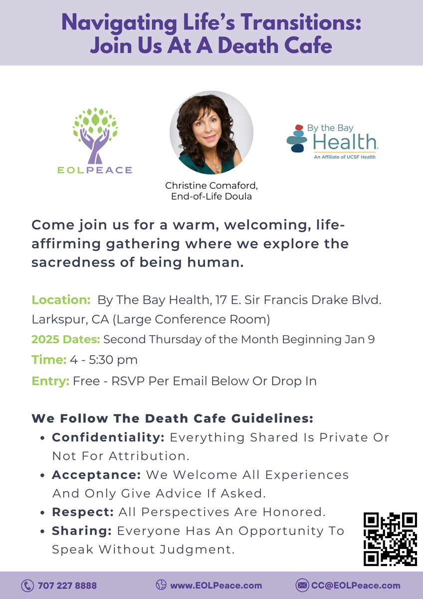 Marin County, CA Death Cafe