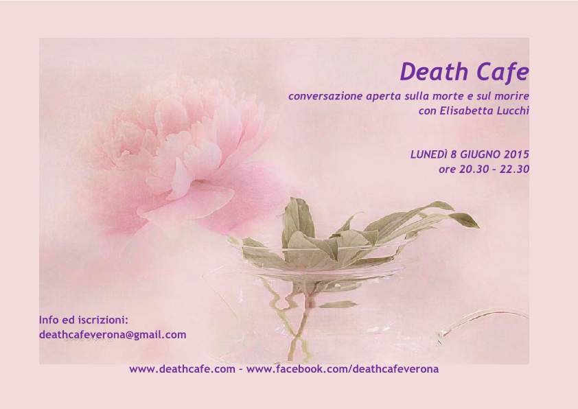 Invito a partecipare al Death Cafe, conversazione aperta sulla morte e sul morire