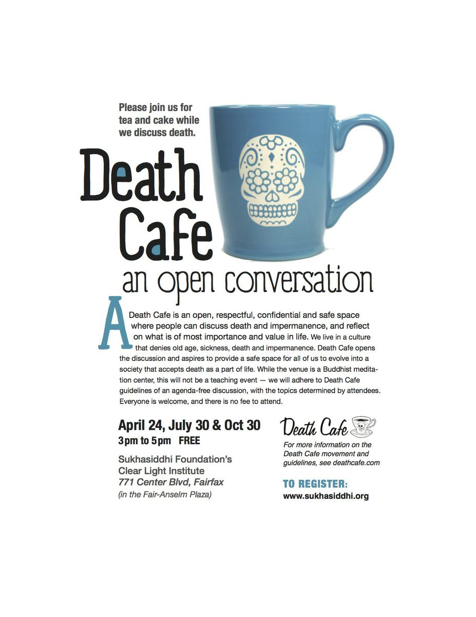 Death Cafe in Fairfax, California