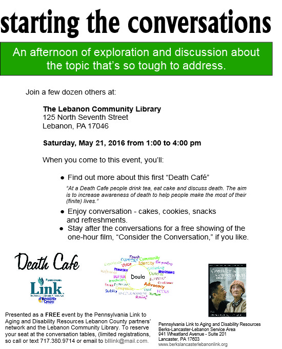 Lebanon County Death Cafe