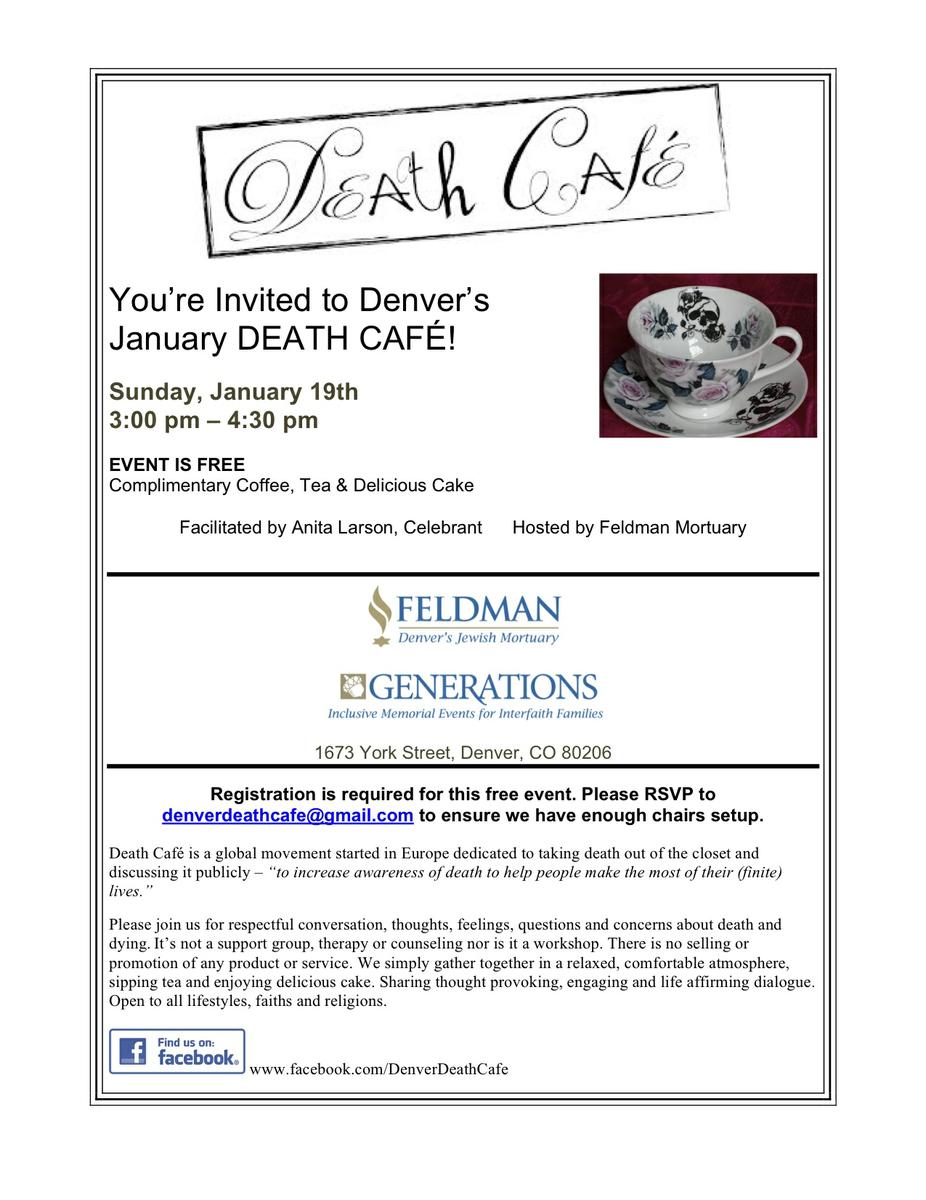 Denver Death Cafe January