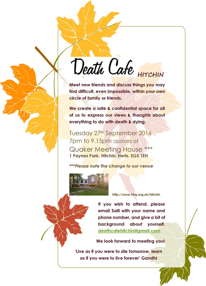 Death Cafe Hitchin 