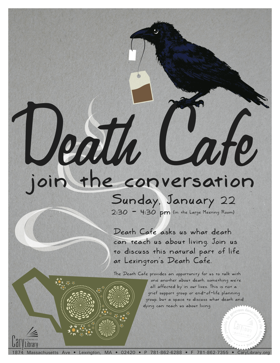 Death Cafe in Lexington, MA