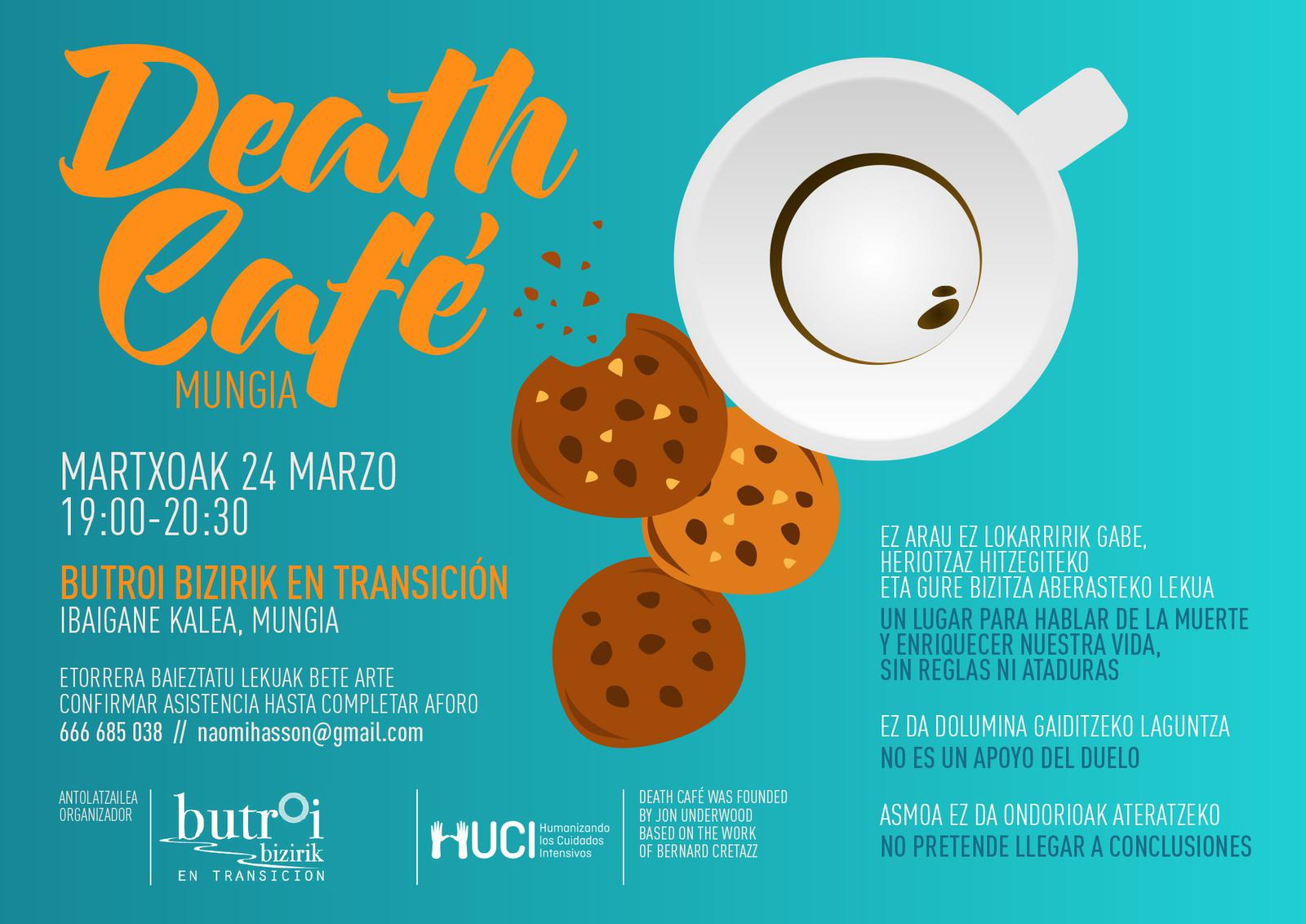 Death Cafe in Mungia, Bizkaia