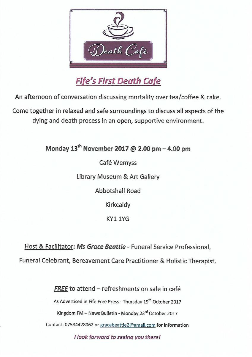 Fife's First Death Cafe