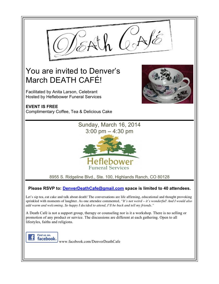 Denver Death Cafe March