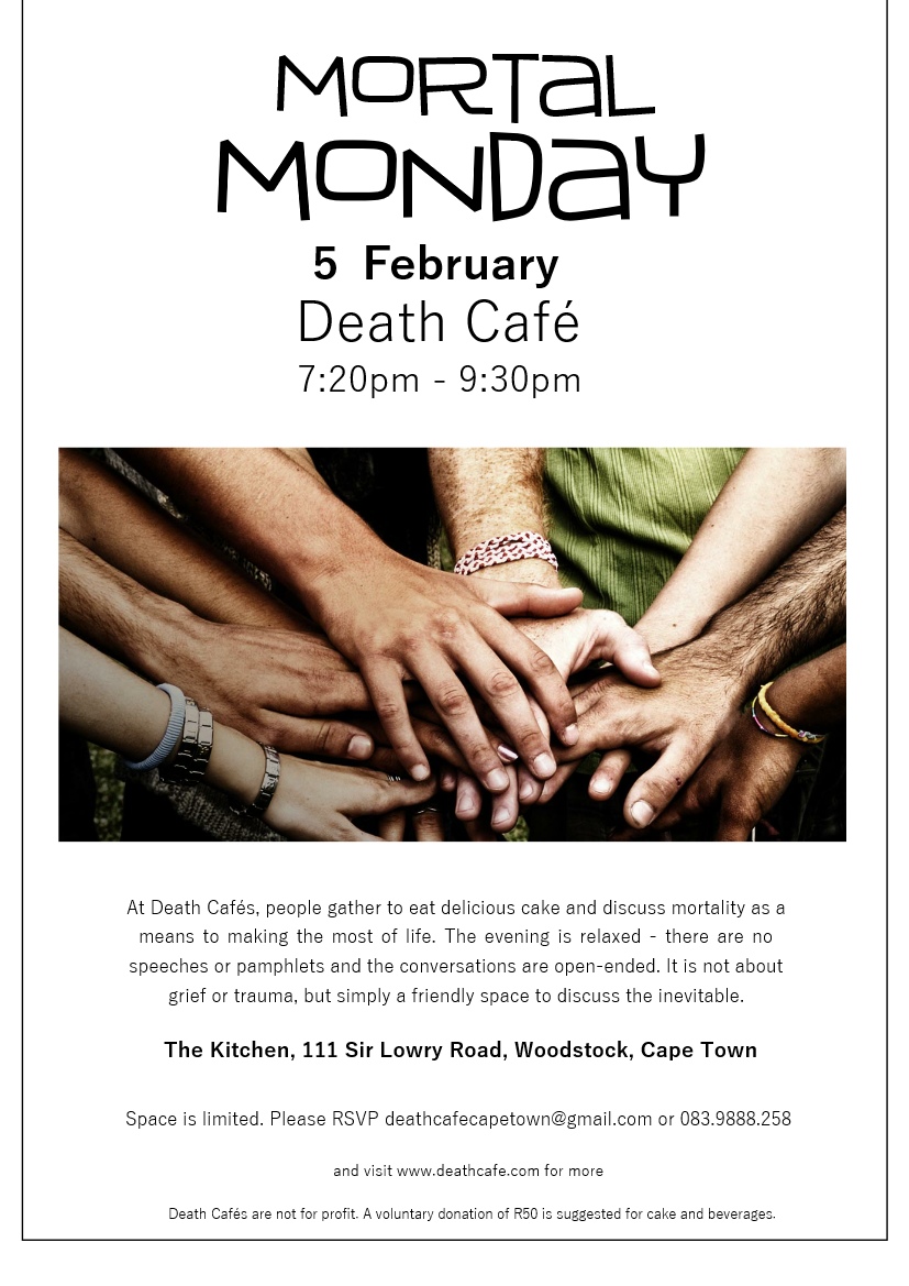 Mortal Monday Death Cafe Cape Town