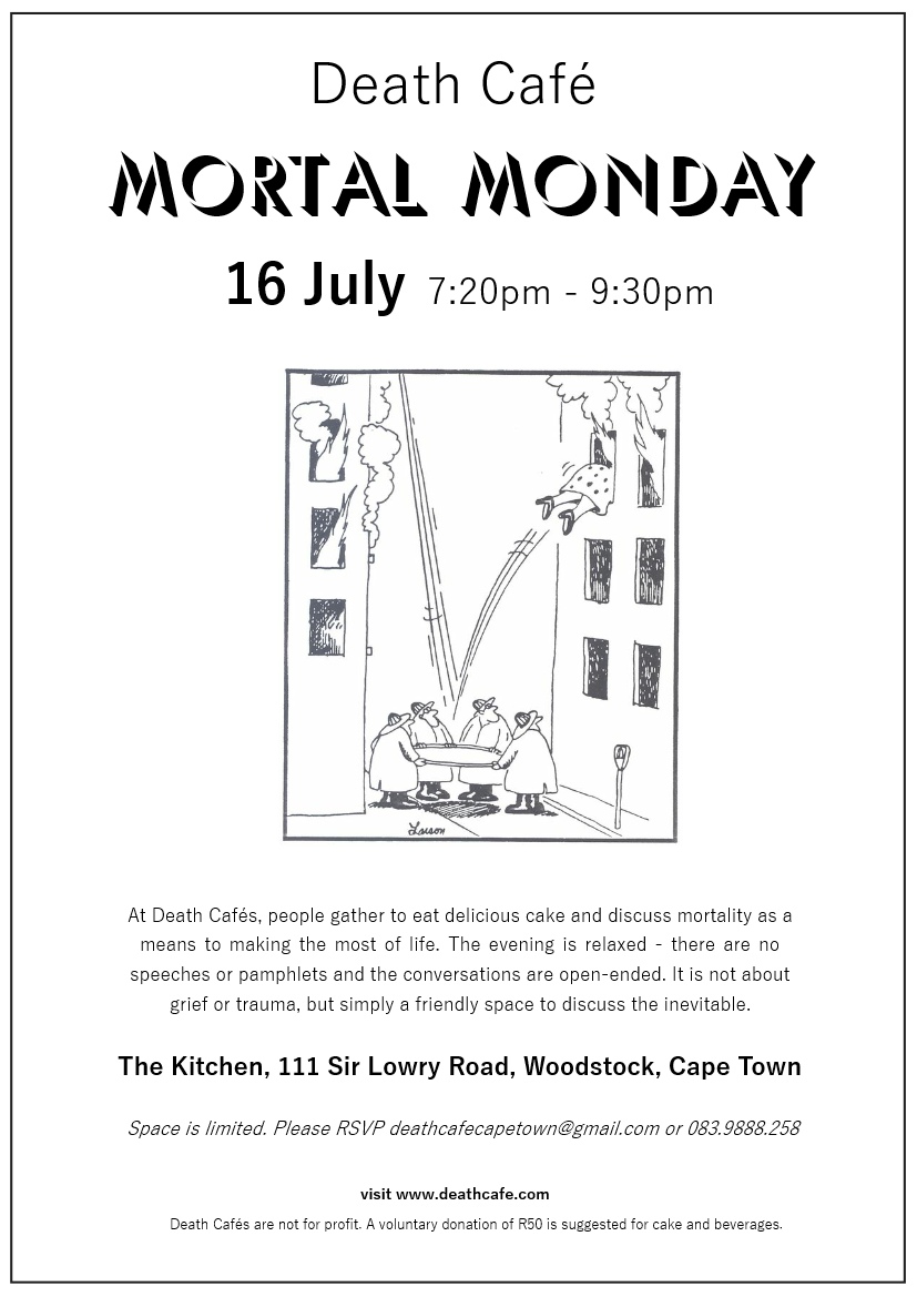 Mortal Monday Death Cafe Cape Town