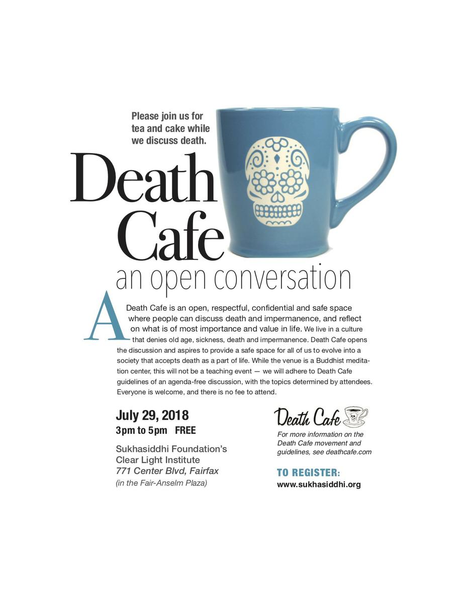 Fairfax Death Cafe An Open Conversation