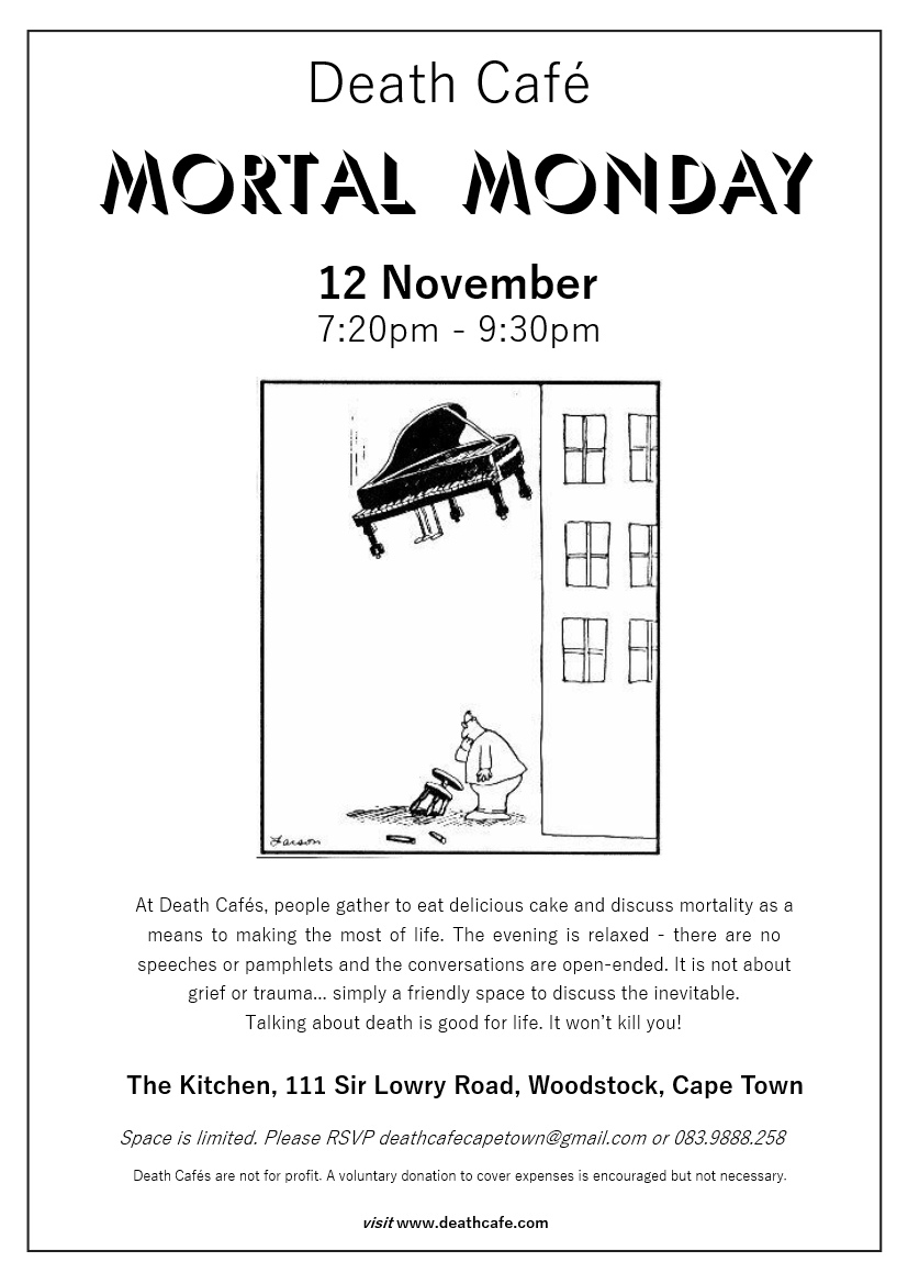 Death Cafe Mortal Monday Cape Town