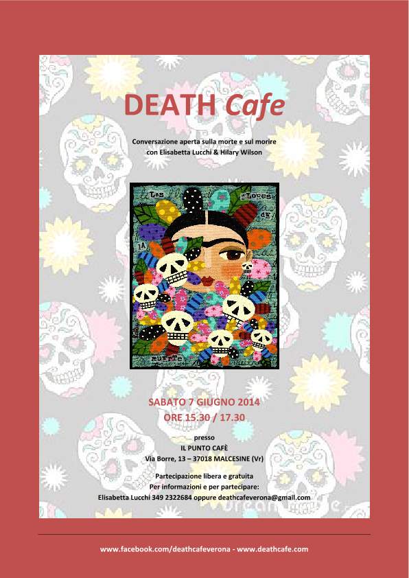 Invito a partecipare al Death Cafe, conversazione aperta sulla morte e sul morire