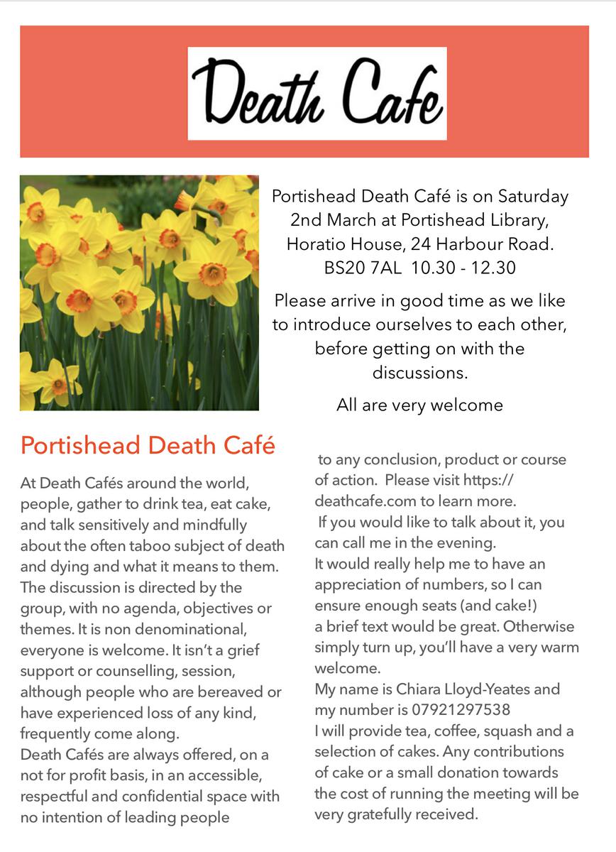 Portishead Death Cafe