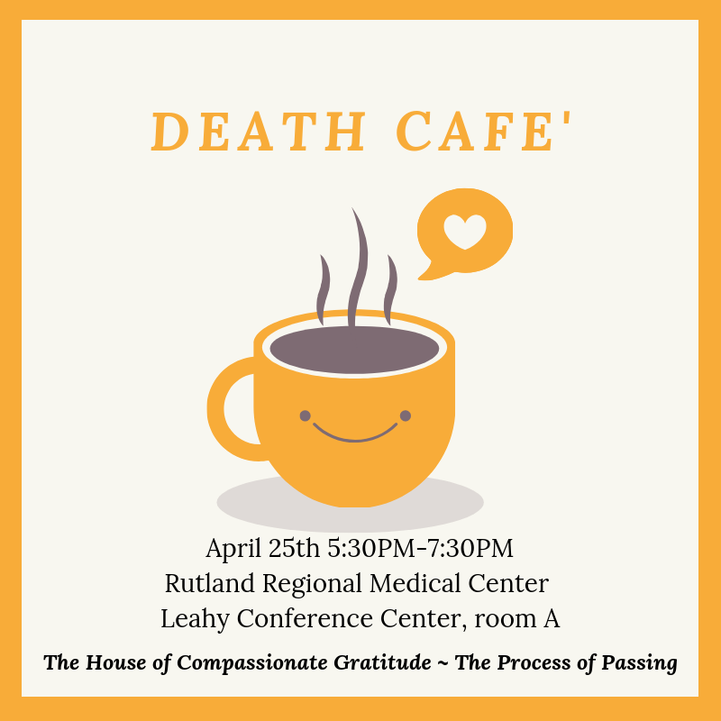 Death Cafe Rutland VT 