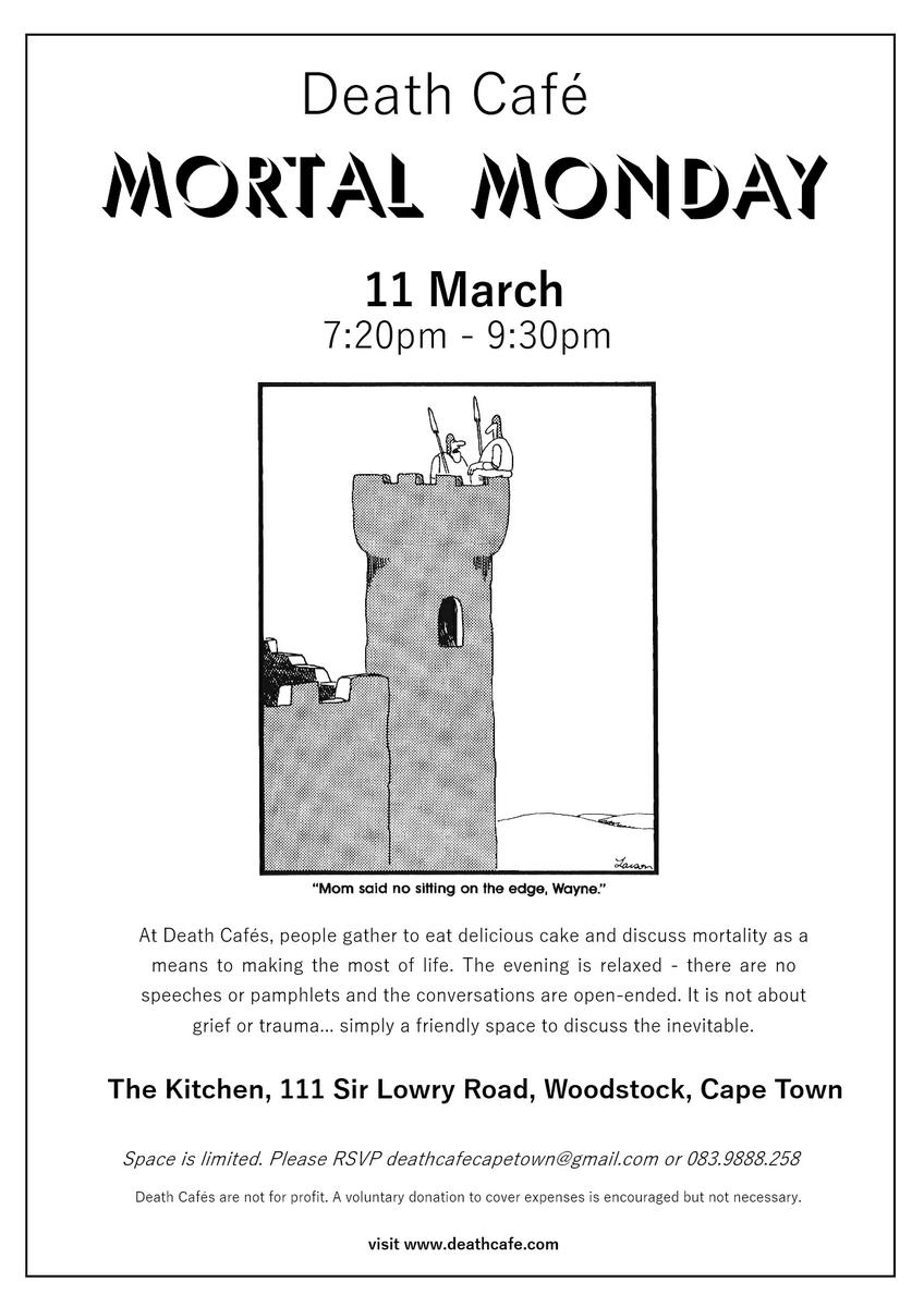 Death Cafe Mortal Monday Cape Town