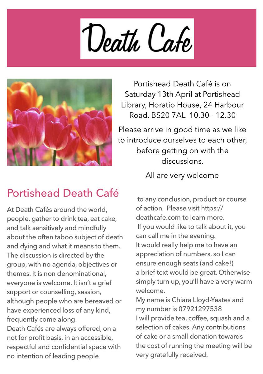 Portishead Death Cafe