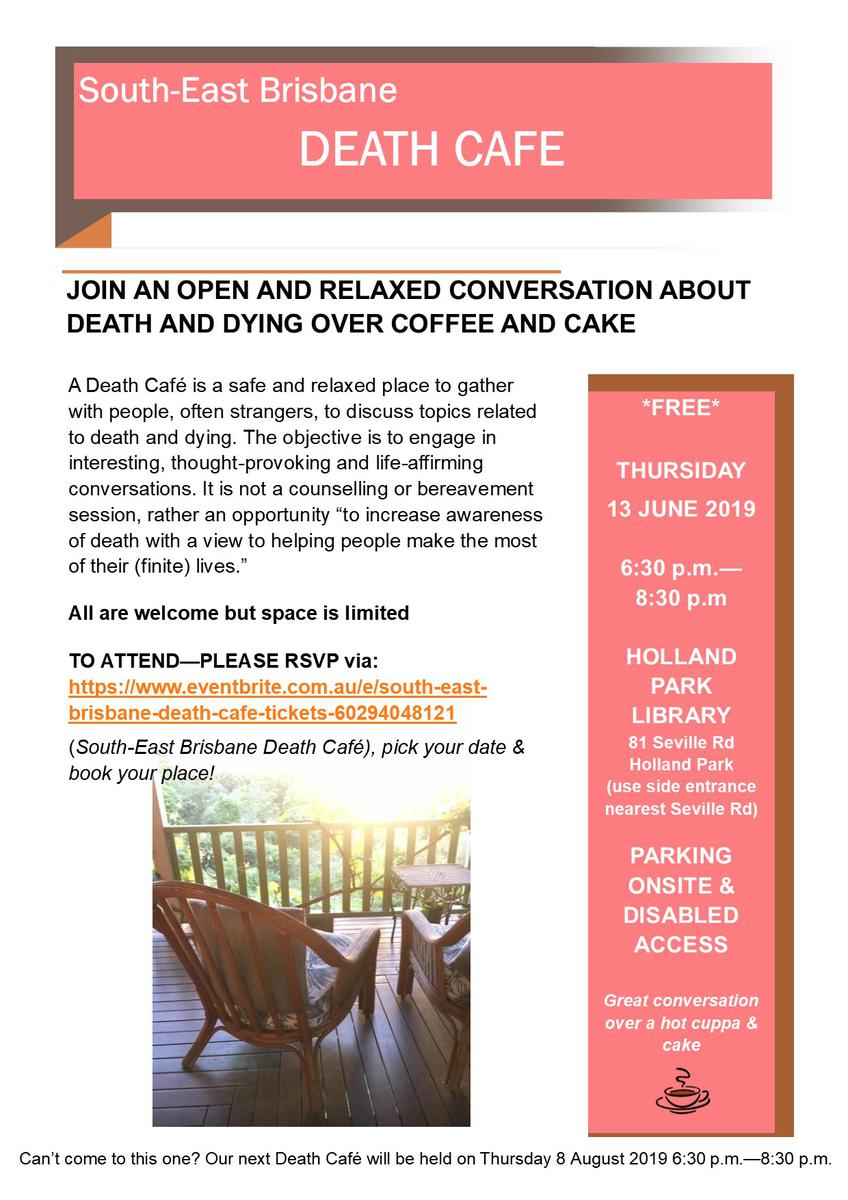 South-East Brisbane Death Cafe