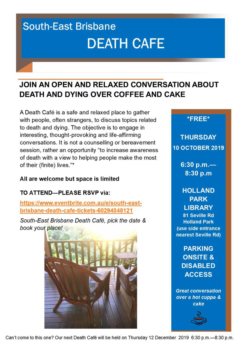 South-East Brisbane Death Cafe