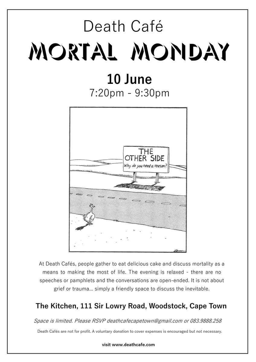 Death Cafe Mortal Monday Cape Town