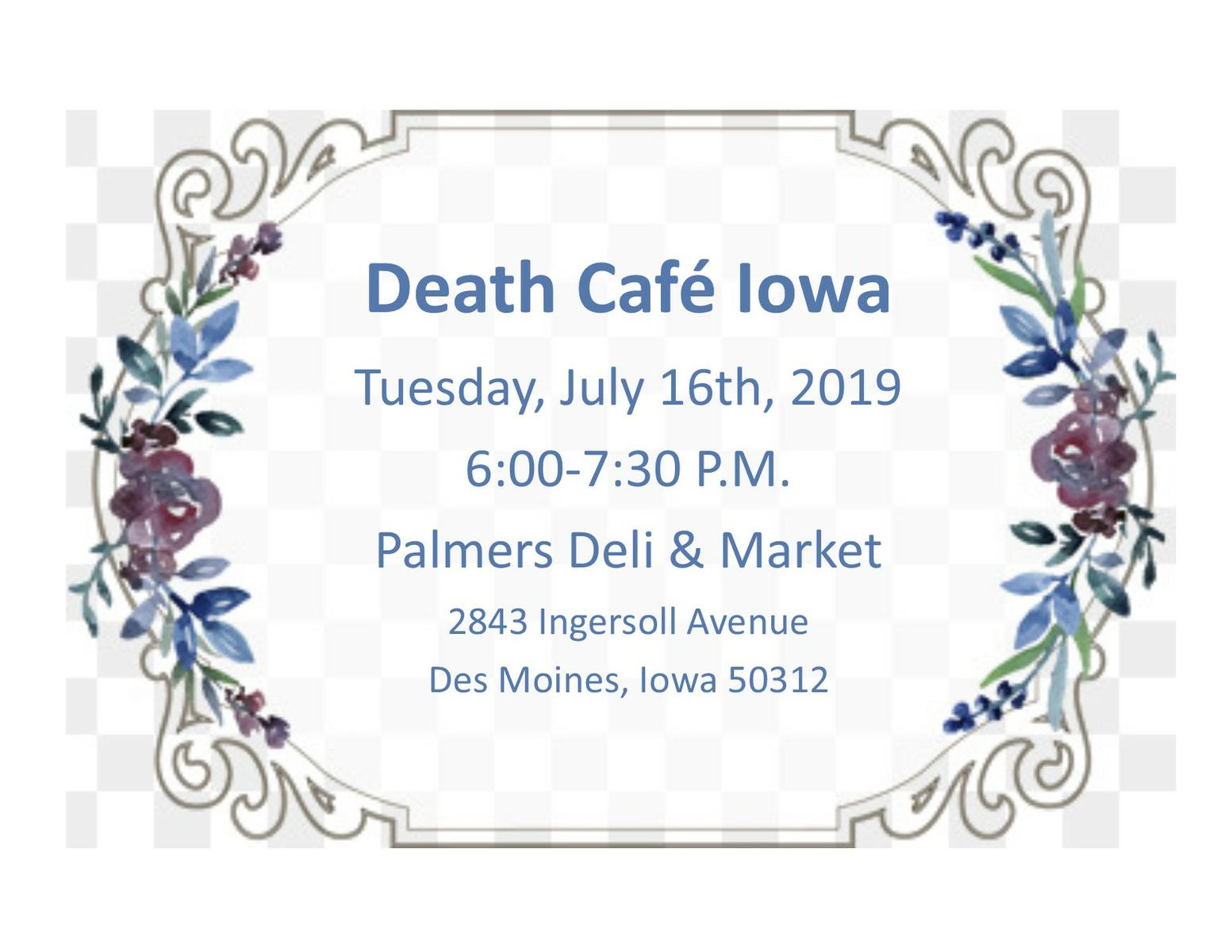 Death Cafe Iowa