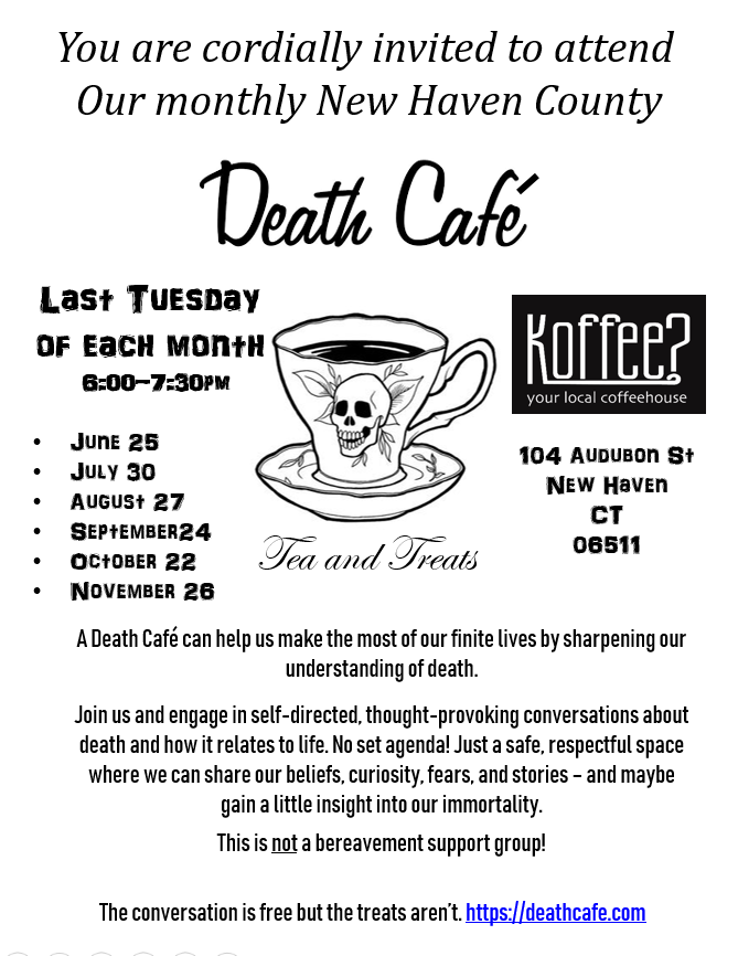 New Haven County Death Cafe