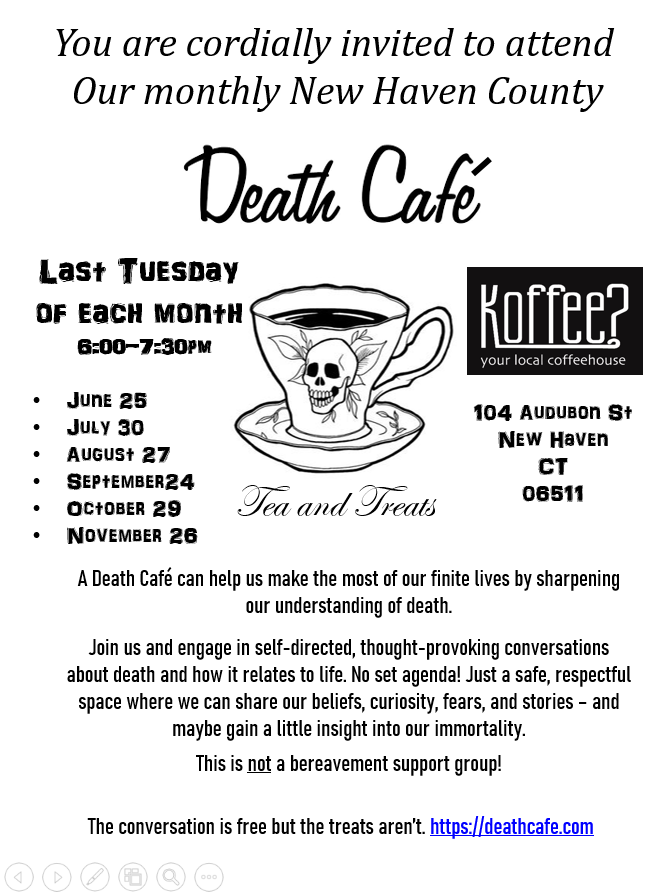 New Haven County Death Cafe