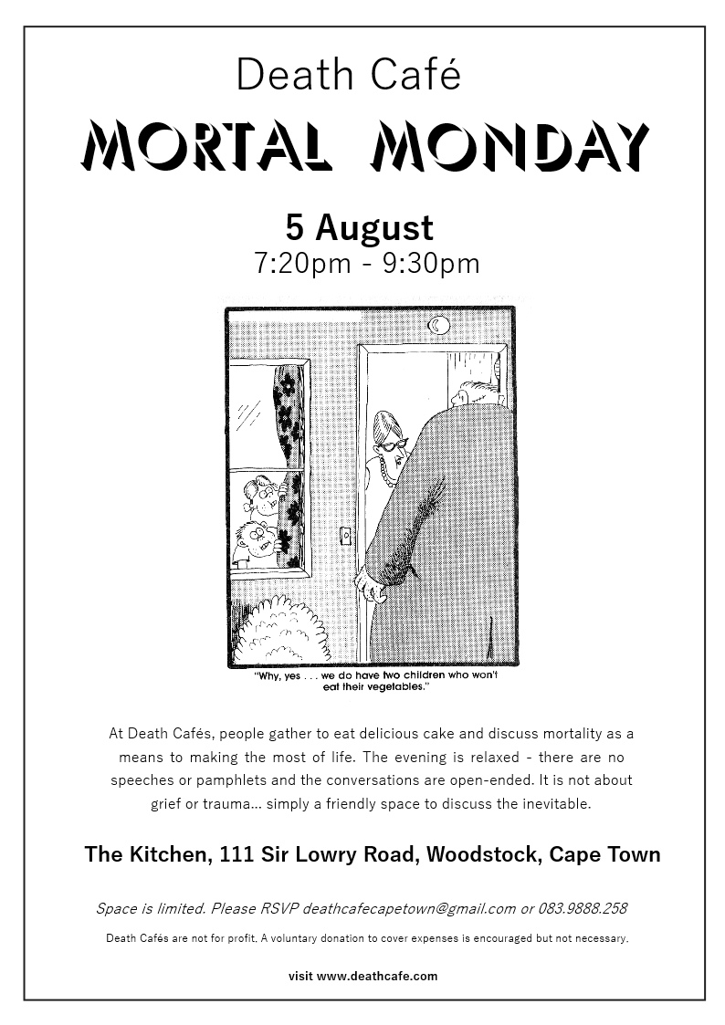 Mortal Monday Death Cafe Cape Town