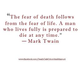 The Fear of Death 